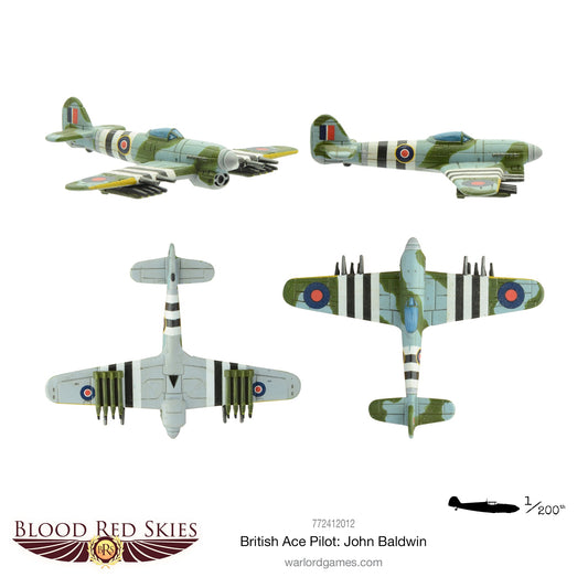 Blood Red Skies: British Ace Pilot: John Baldwin