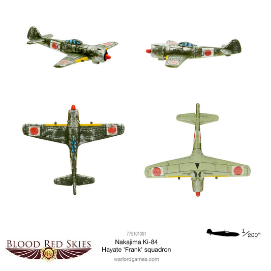 Blood Red Skies: Nakajima Ki-84 'Frank' squadron