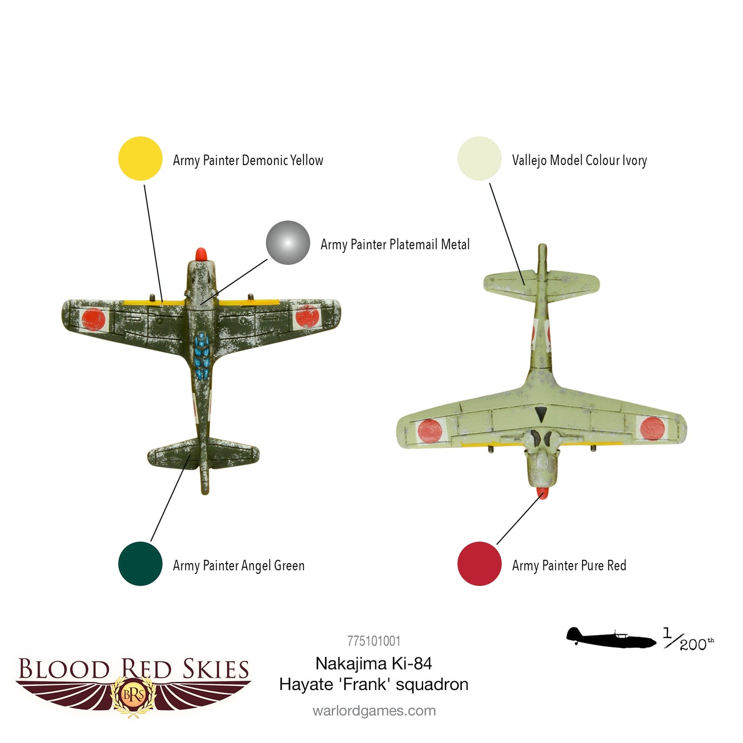 Blood Red Skies: Nakajima Ki-84 'Frank' squadron