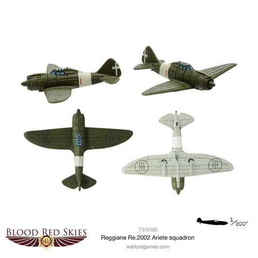 Blood Red Skies: Regia Aeronautica - Reggiane Re.2002 Ariete squadron