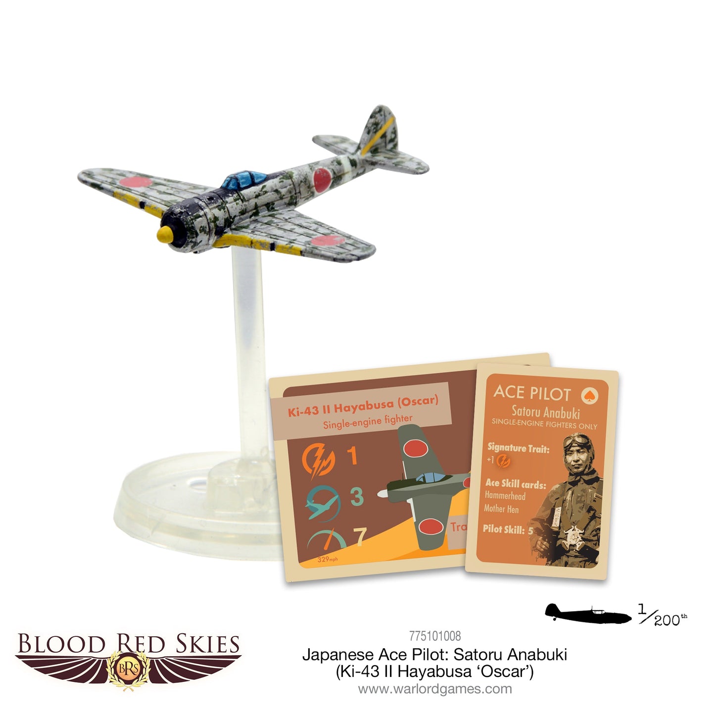 Blood Red Skies: Japanese Ace Pilot: Satoru Anabuki