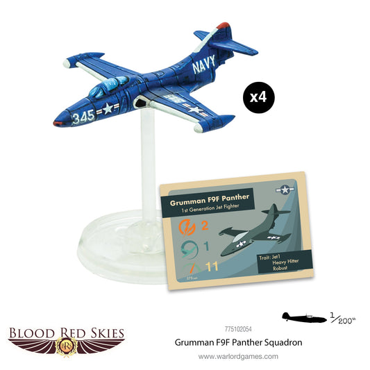 Blood Red Skies: Grumman F9F Panther Squadron