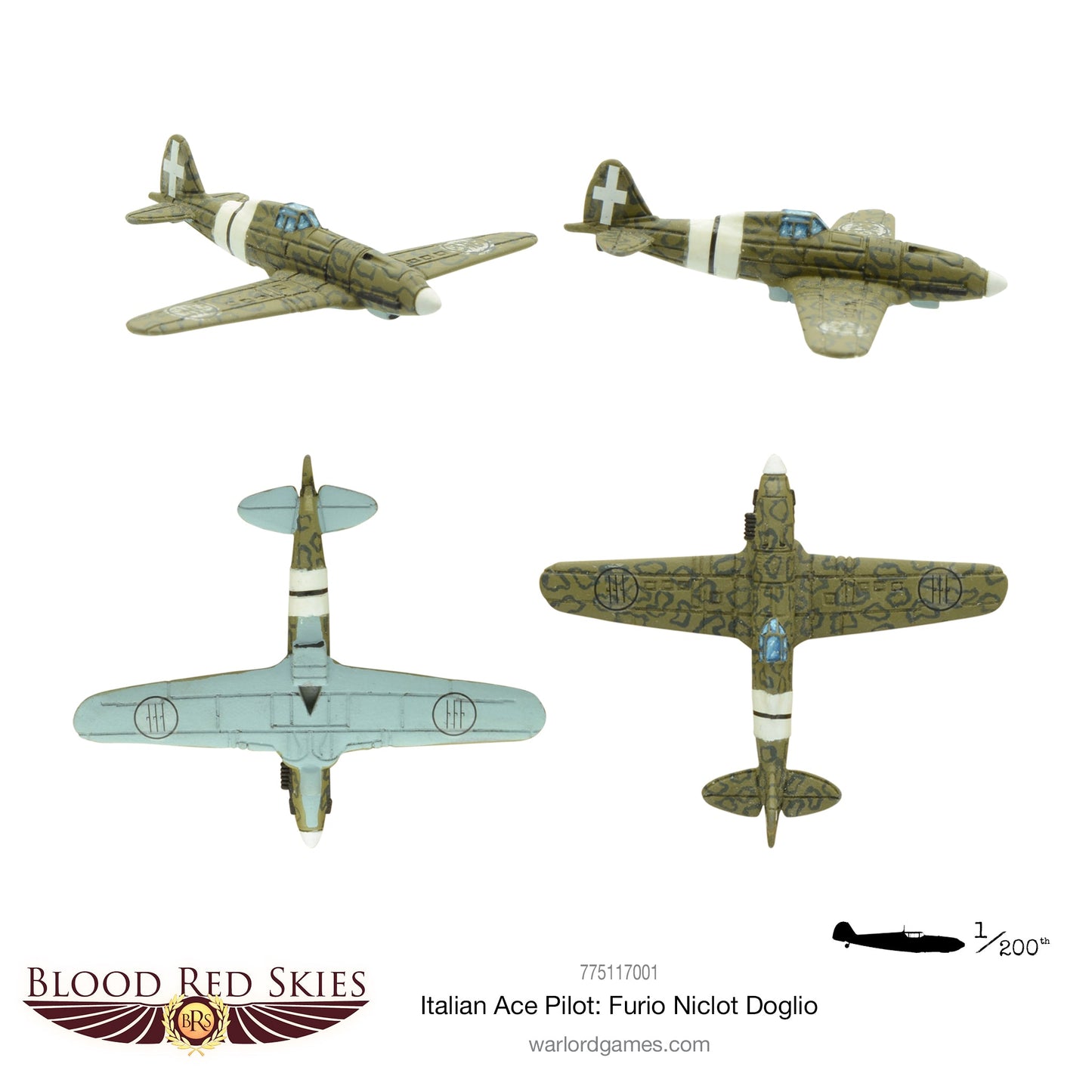 Blood Red Skies: Regia Aeronautica - Italian Ace Pilot Furio Niclot Doglio