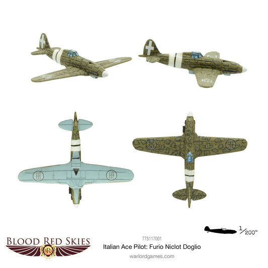 Blood Red Skies: Regia Aeronautica - Italian Ace Pilot Furio Niclot Doglio