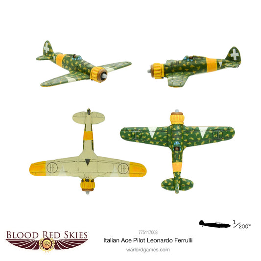 Blood Red Skies: Regia Aeronautica - Italian Ace Pilot: Leonardo Ferrulli