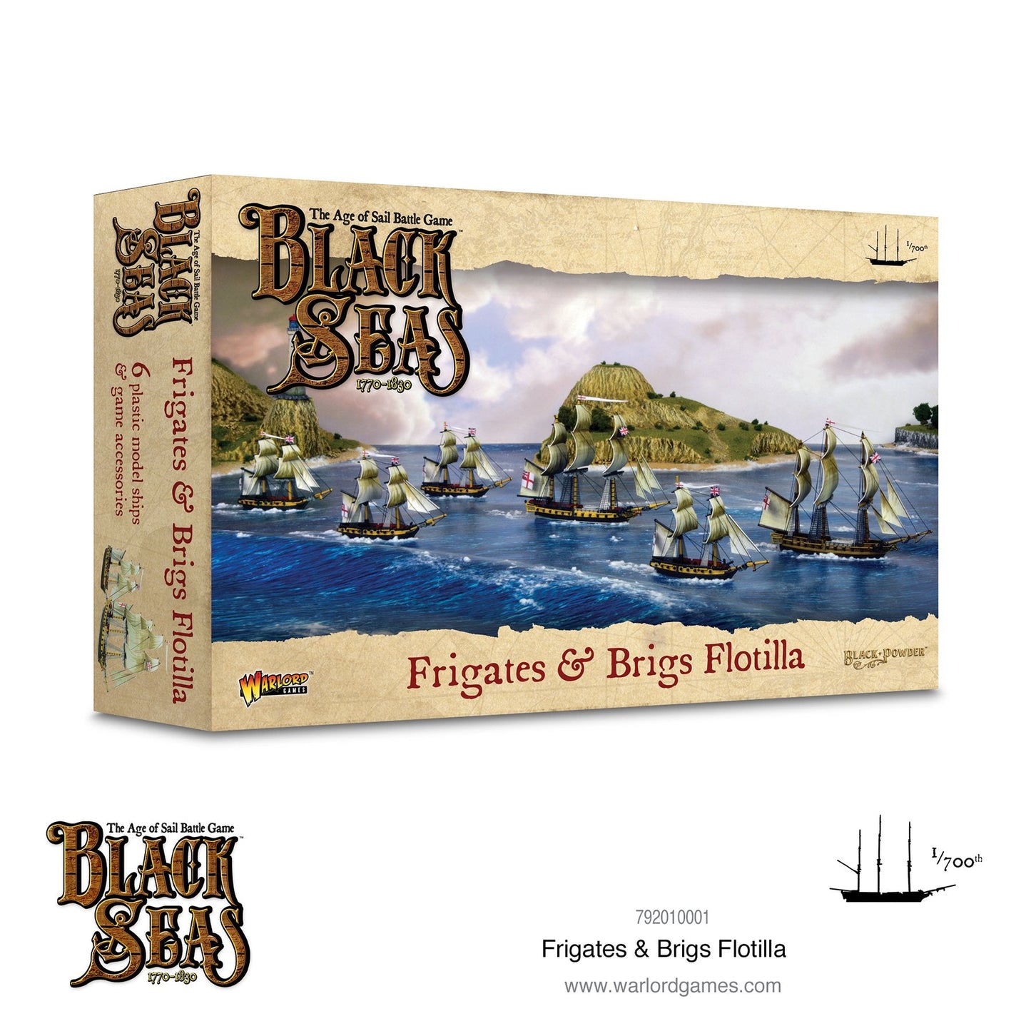 Black Seas: French Navy - Frigates & Brigs Flotilla