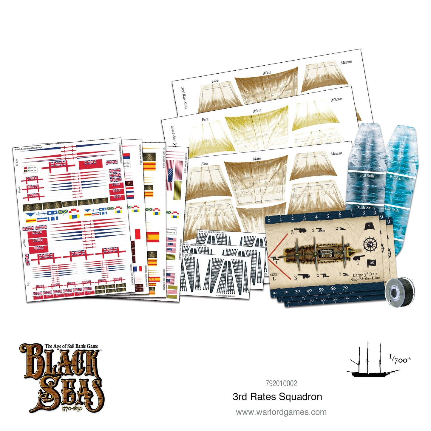Black Seas: French Navy - 3rd Rates Squadron (1770 - 1830)