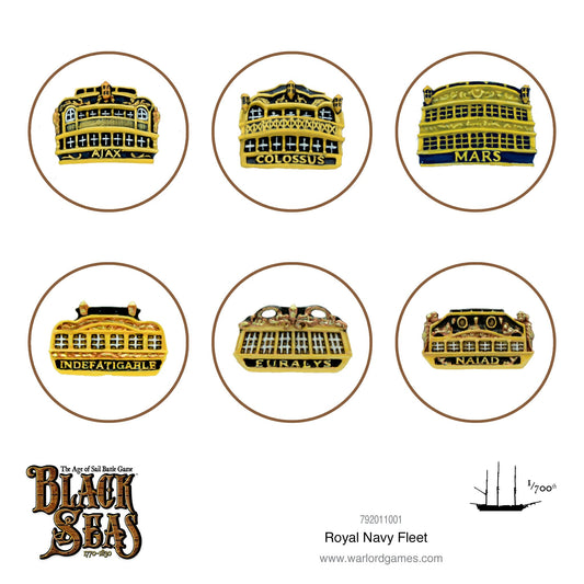 Black Seas: Royal Navy - Royal Navy Fleet (1770 - 1830)
