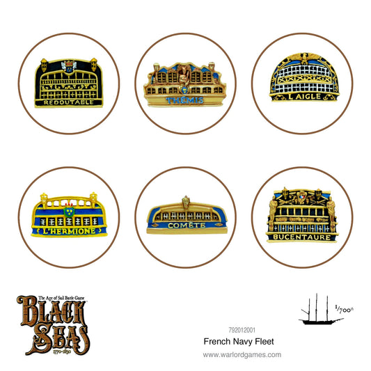 Black Seas: French Navy - French Navy Fleet (1770 - 1830)