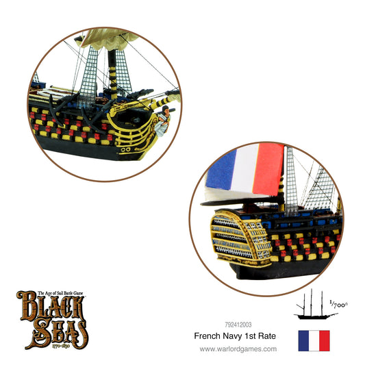 Black Seas: French Navy - French Navy 1st Rate