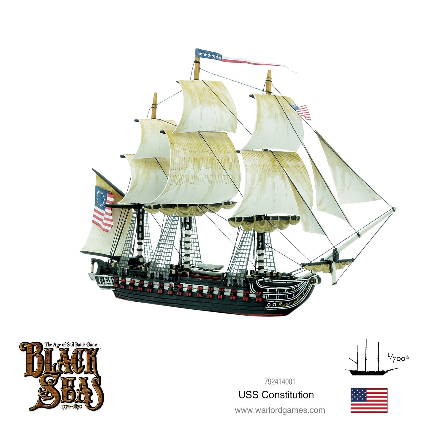 Black Seas: US Navy - USS Constitution