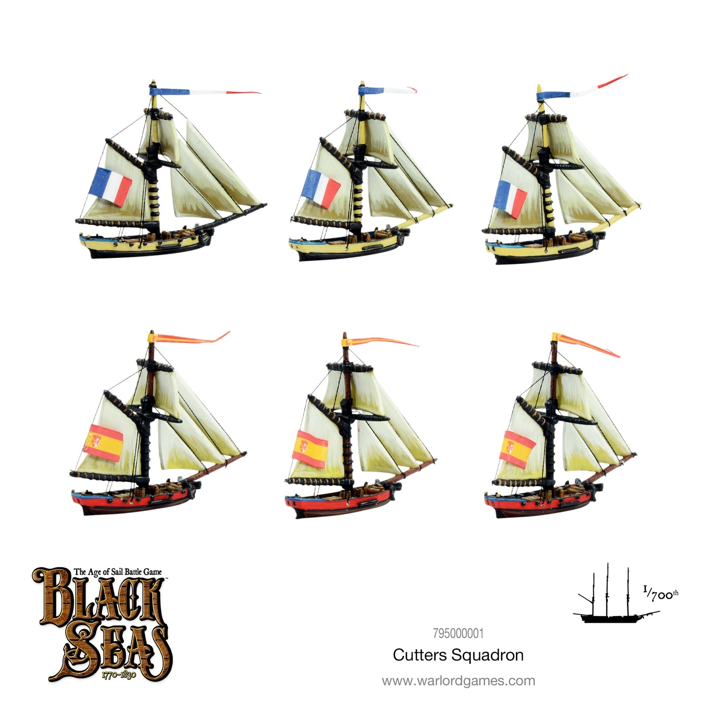 Black Seas: French Navy - Cutters Squadron