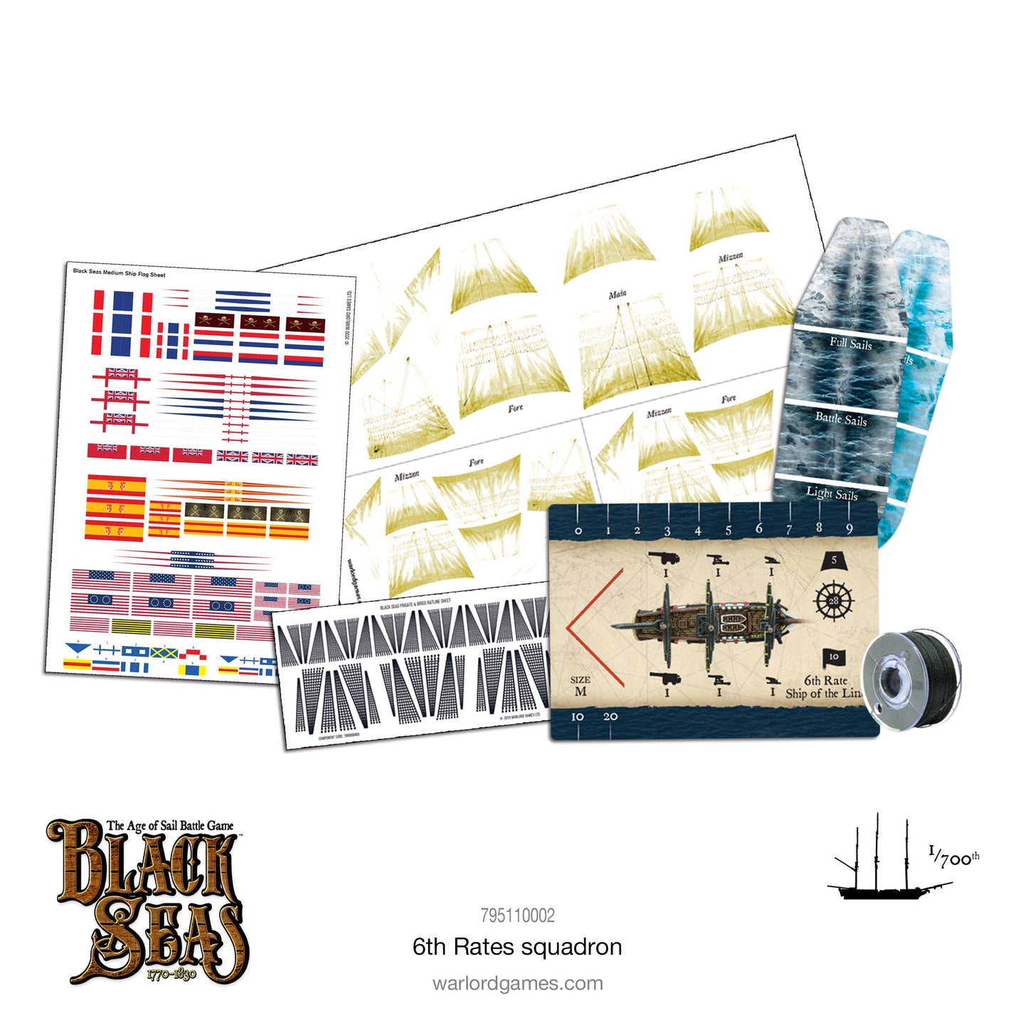 Black Seas: French Navy - 6th Rates Squadron