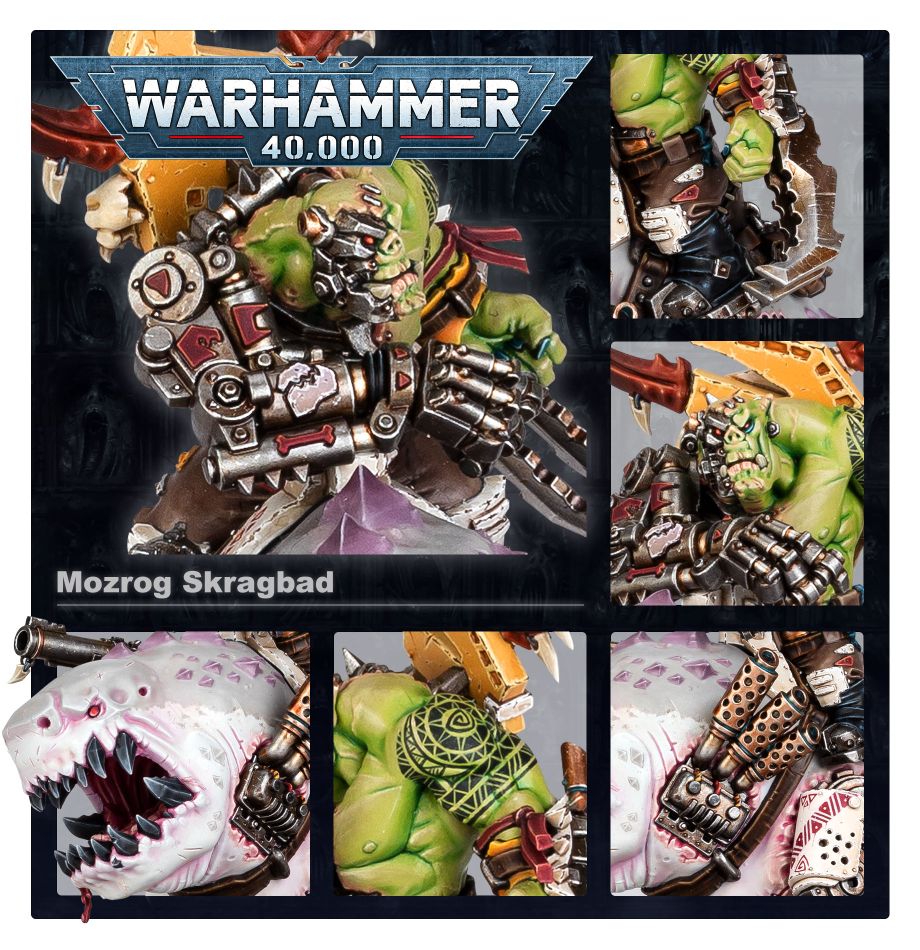 Beastboss on Squigosaur / Mozrog Skragbad