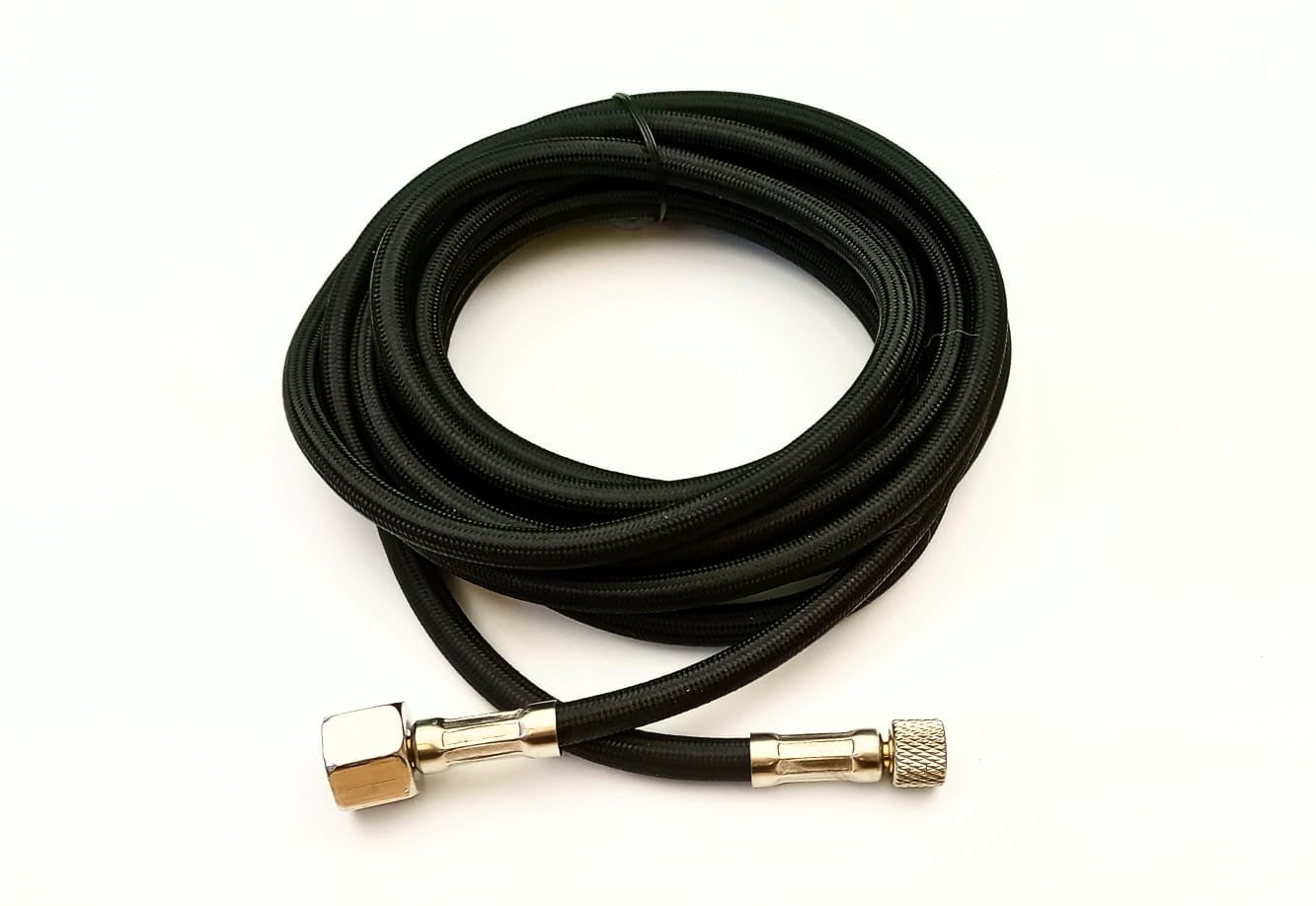 AB100 3m Braided Air Hose 1/4 to 1/8