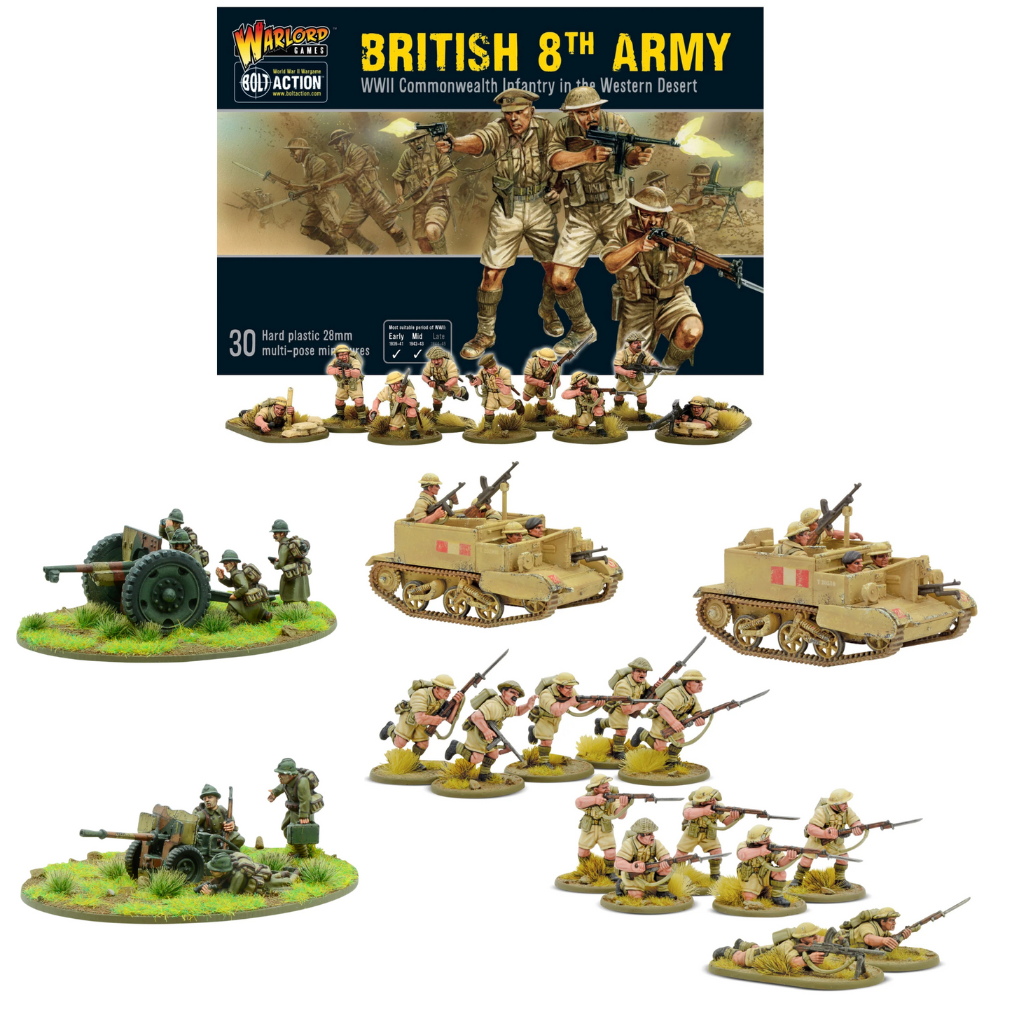 Bolt Action: Polish Independant Carpathian Rifle Brigade Bundle