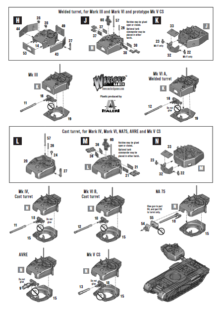 Achtung Panzer!: British Tanks - Churchill Tank (Plastic)