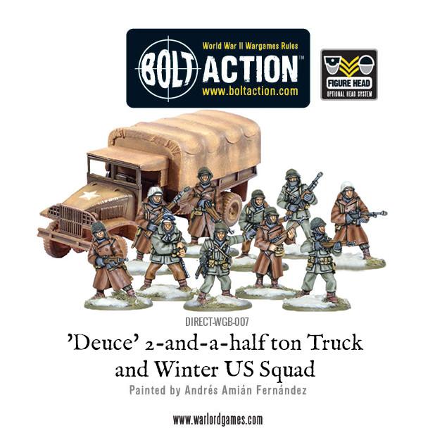 Bolt Action: USA - Deuce' 2&1/2 ton Truck with Winter US Squad