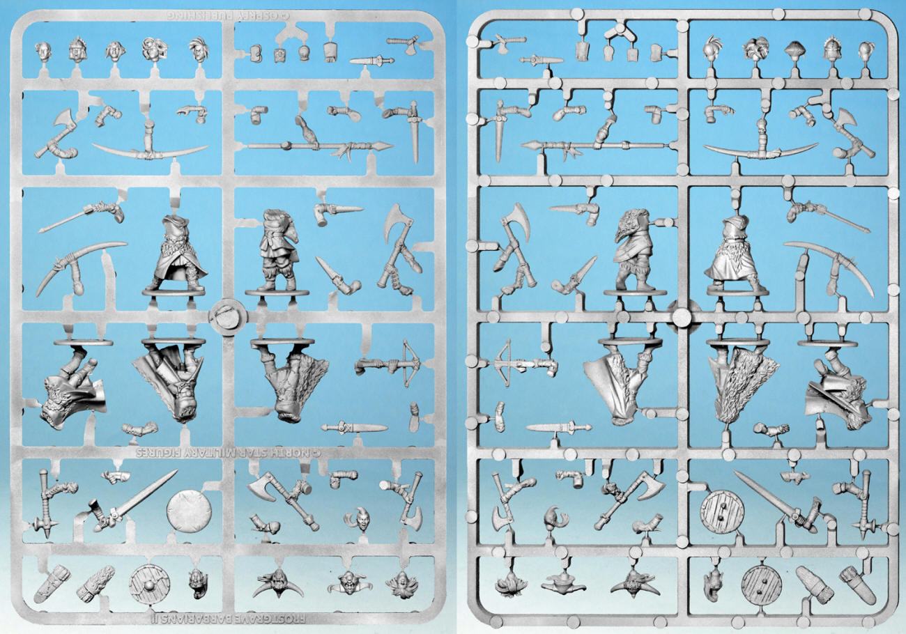Warlords of Erehwon: Barbarians - Frostgrave Barbarians II