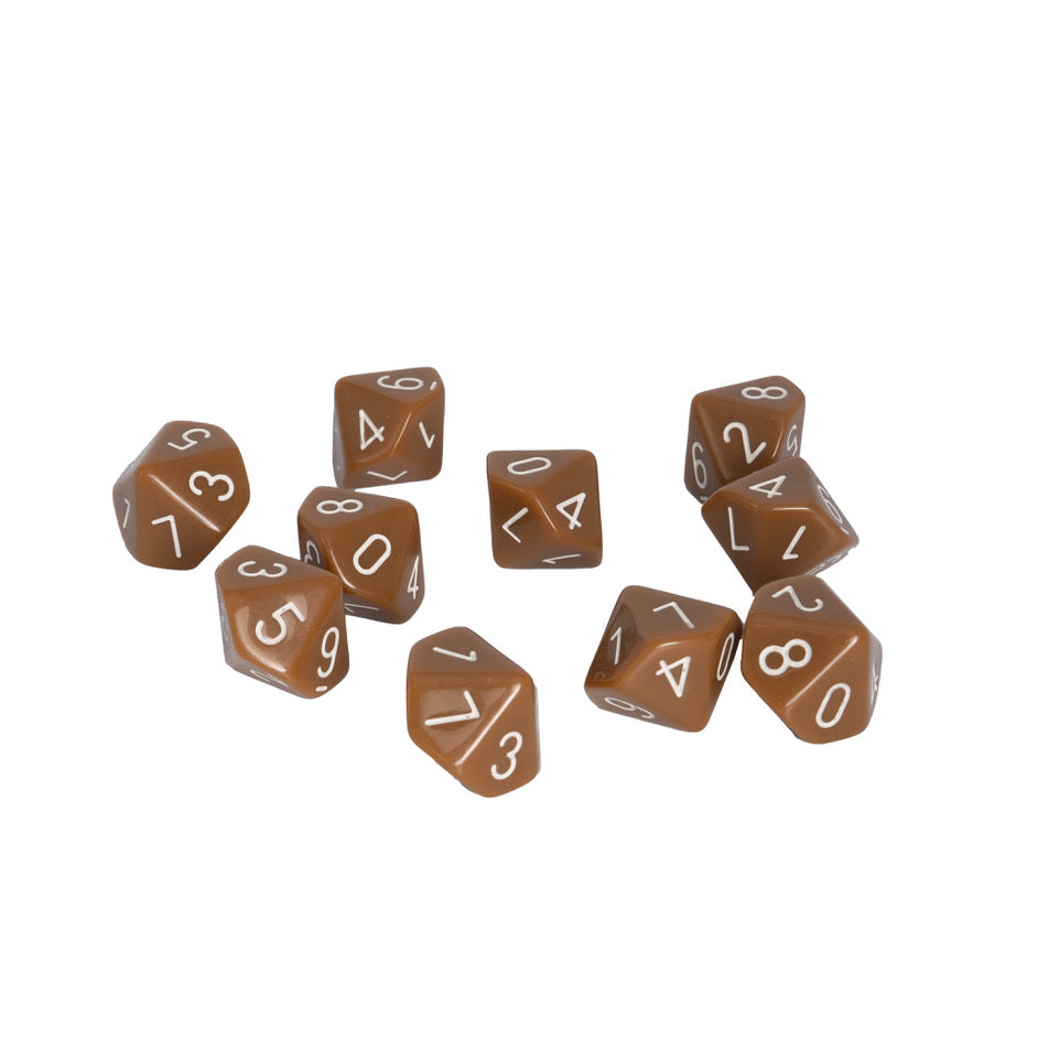 Black Seas: Brown Dice D10