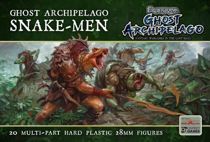 Warlords of Erehwon: Snakemen - Ghost Archipelago Snake-men