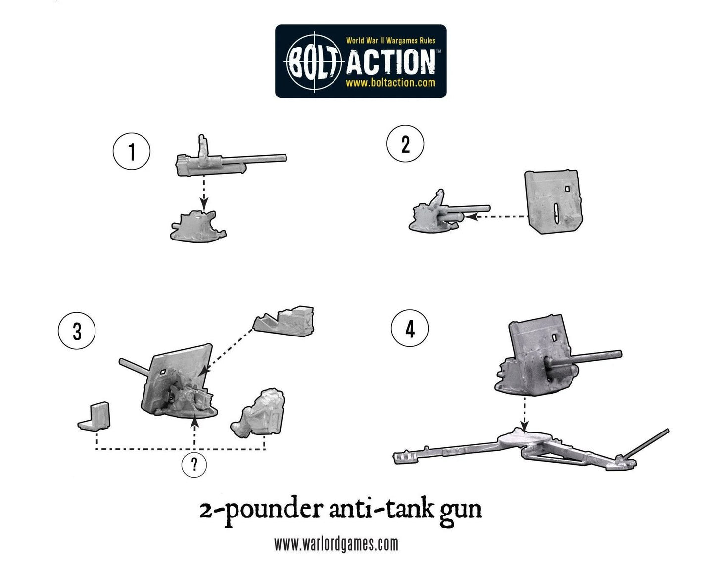 Bolt Action: 8th Army 2 pounder ATG