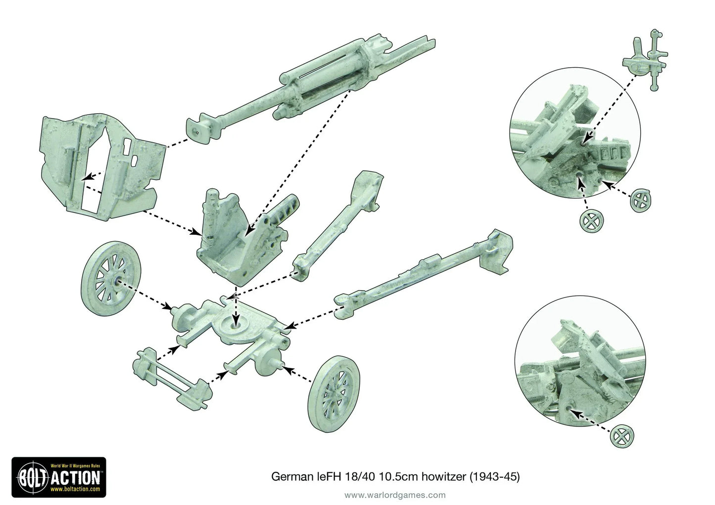 Bolt Action: Finnish Army 105 H/33 howitzer