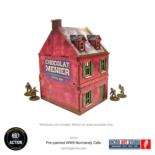 Achtung Panzer!: Pre-painted WW2 Normandy Cafe