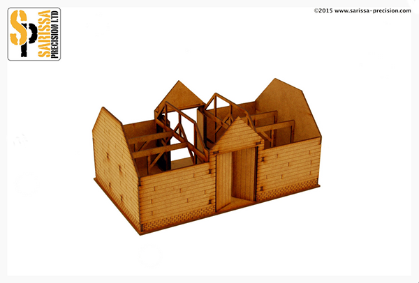 Pike & Shotte: English Timber Framed 28mm Barn / Stables