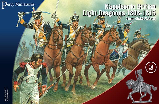 Black Powder: British - Napoleonic British Light Dragoons 1808-1815 Brigade (2 boxes)