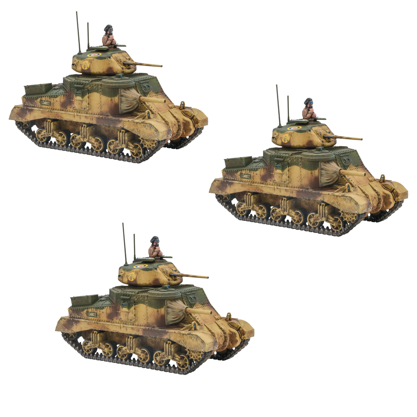 Bolt Action: M3 Grant Armoured Platoon