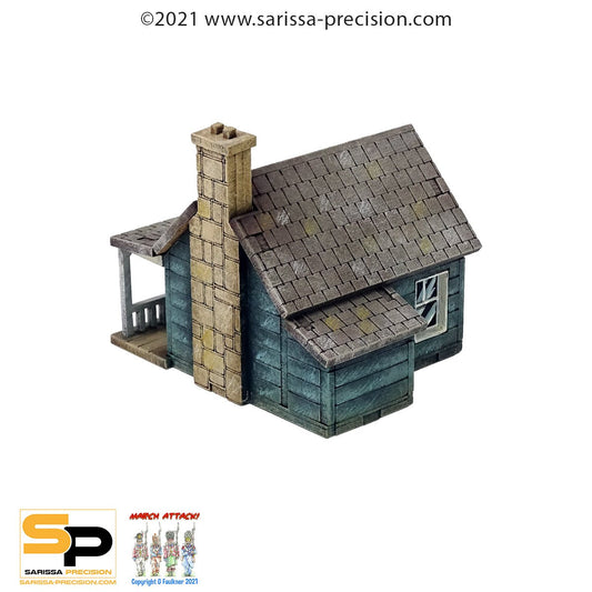 Epic Battles: American Civil War - North American Cabin #3 with Porch
