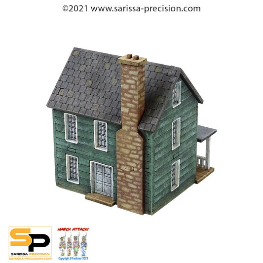 Epic Battles: American Civil War - North American Planked House with Porch