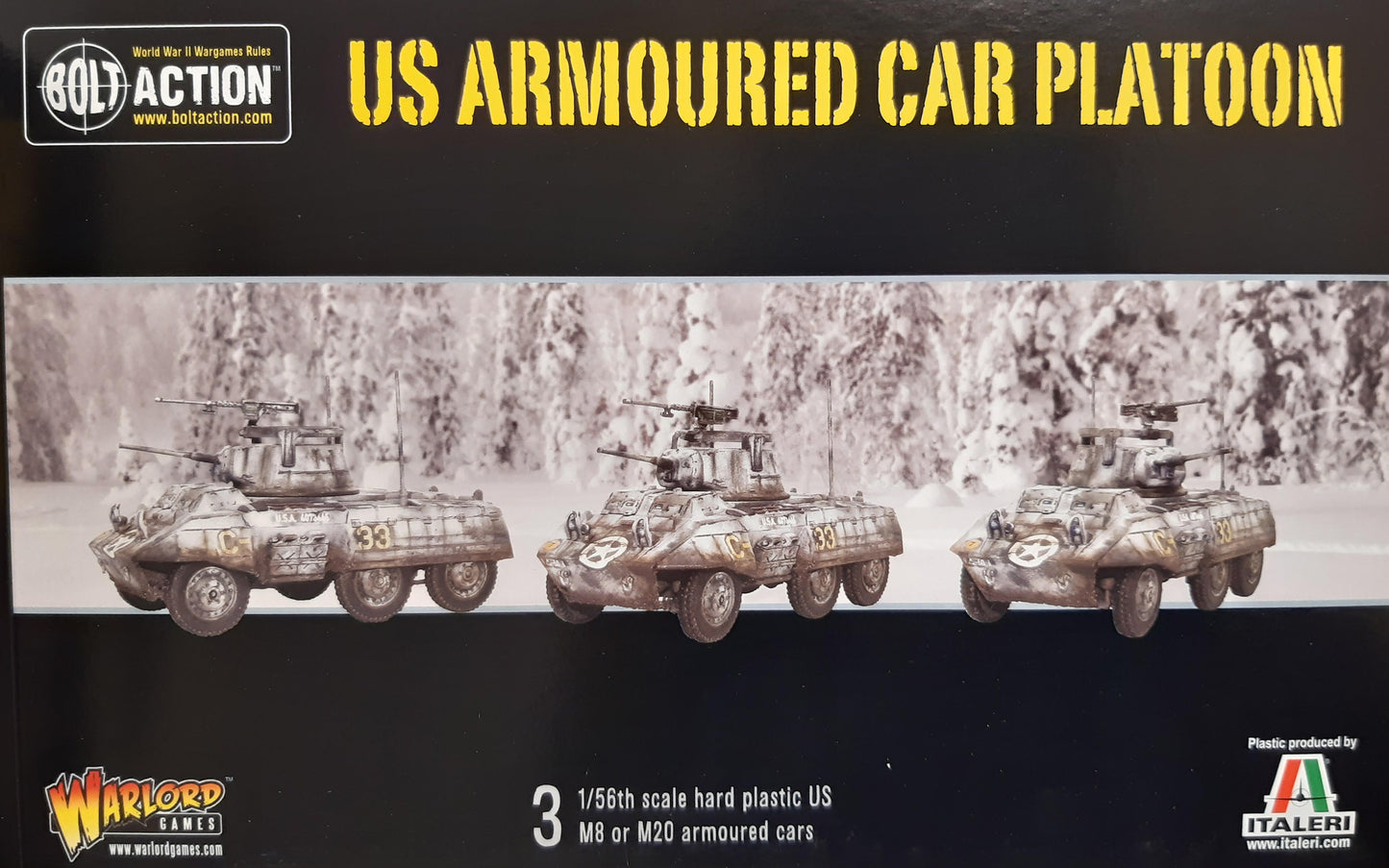 Achtung Panzer!: British Tanks - M8/M20 Greyhound Scout Car Platoon