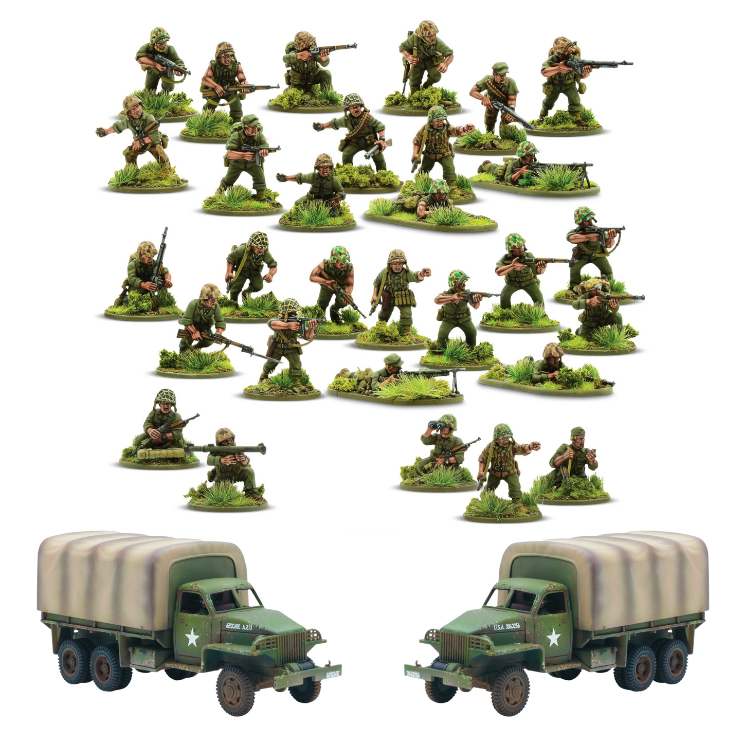 Bolt Action: USA - Marines on the move!