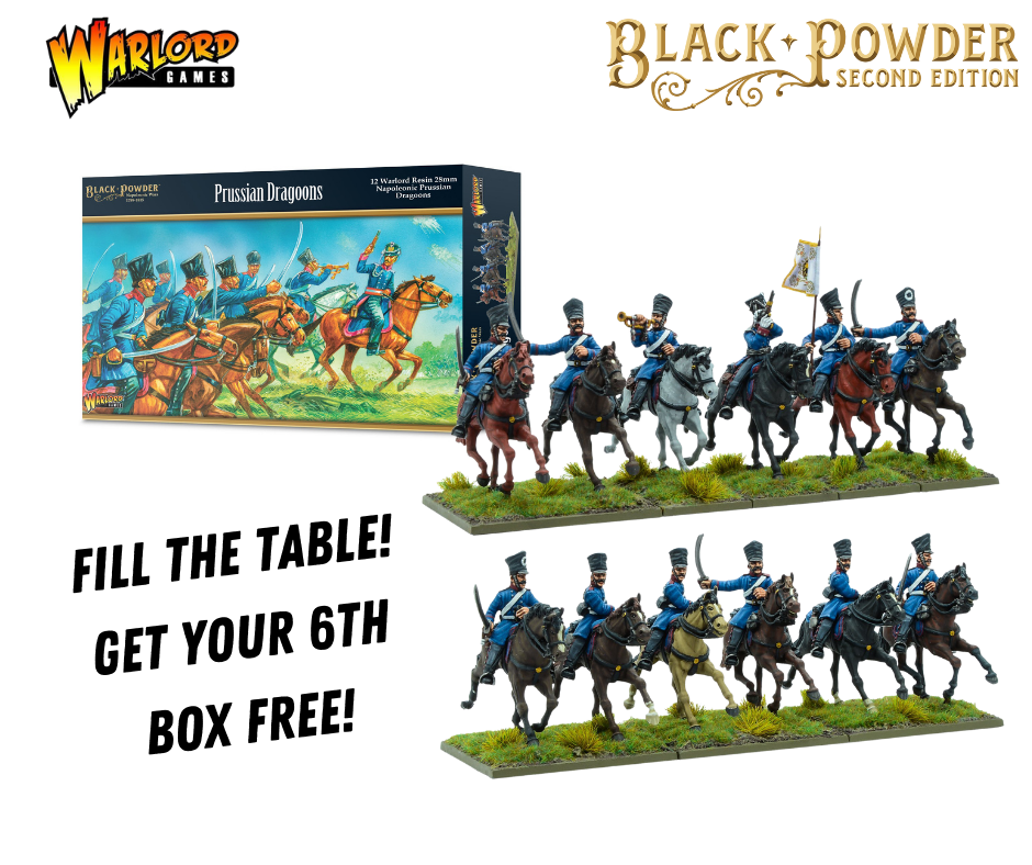 Black Powder: Prussians - Thunder Of Hooves: Black Powder Dragoons Bundle