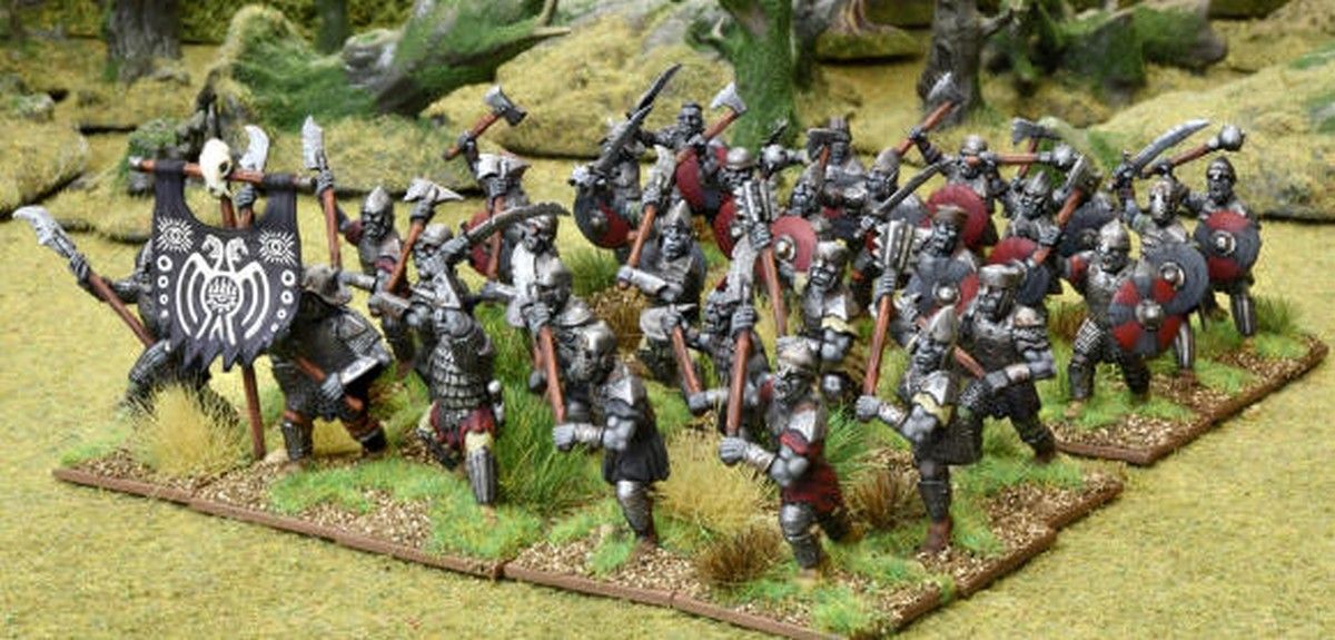 Frostgrave: Orc Heavy Infantry