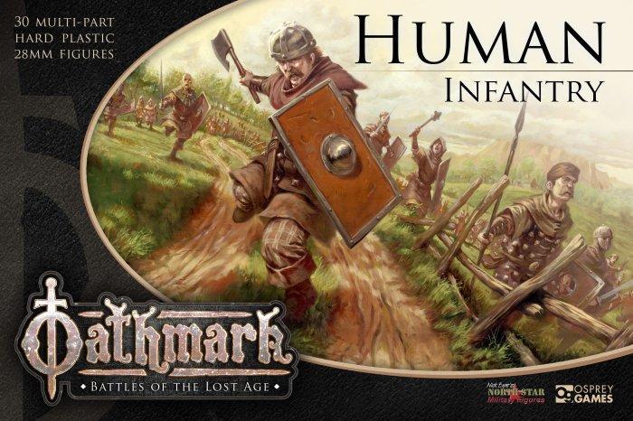 Warlords of Erehwon: Barbarians - Oathmark Human Infantry