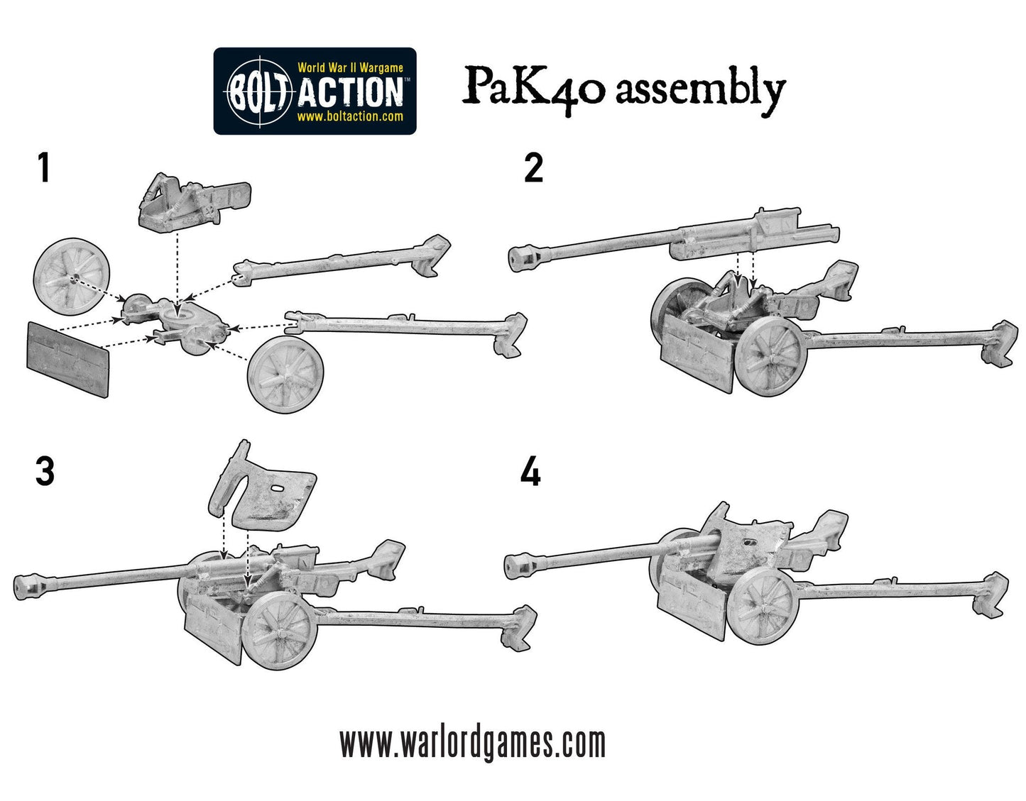 Bolt Action: German - Winter Fallschirmjäger Pak 40