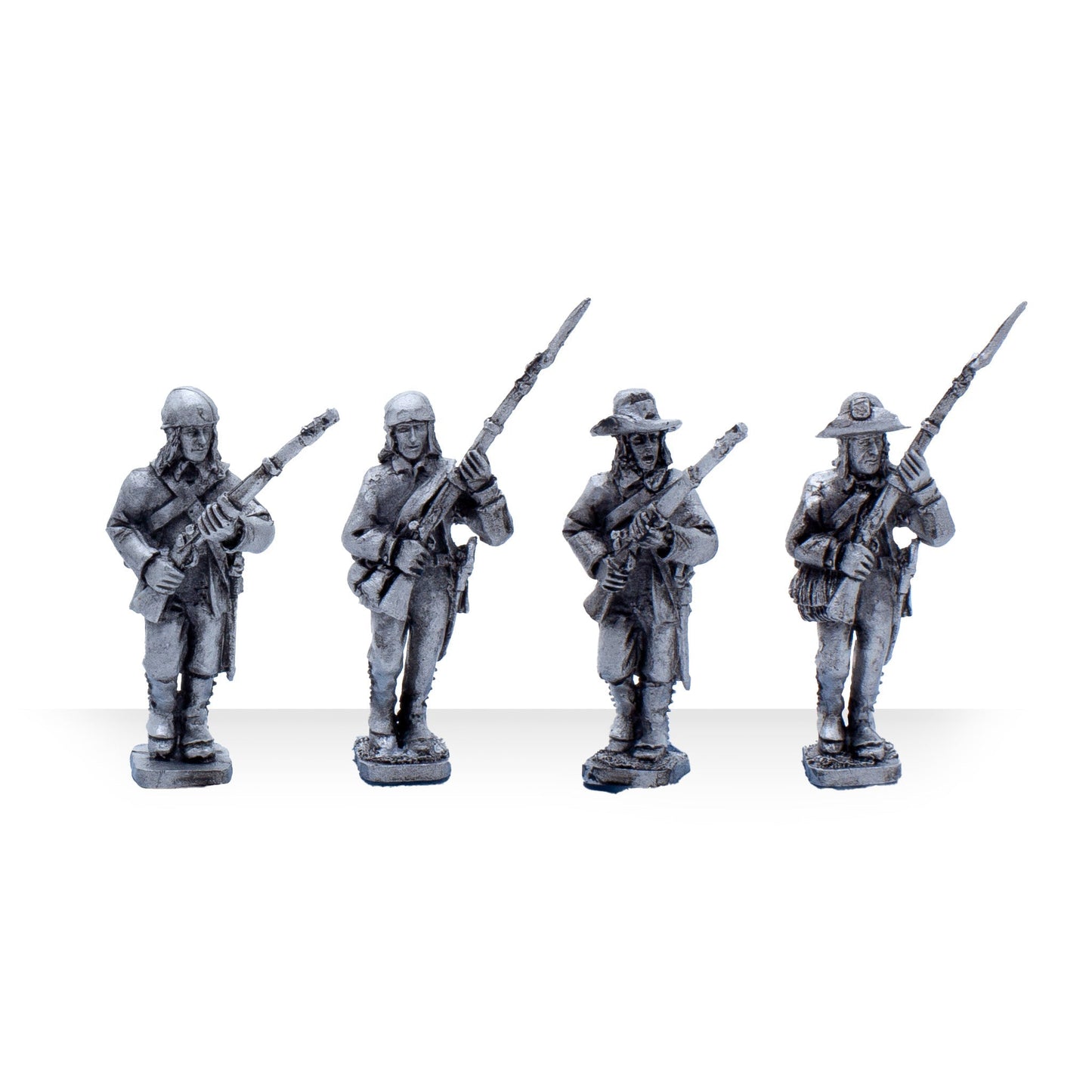 Black Powder: Vendean Musketeers Marching - Regiment