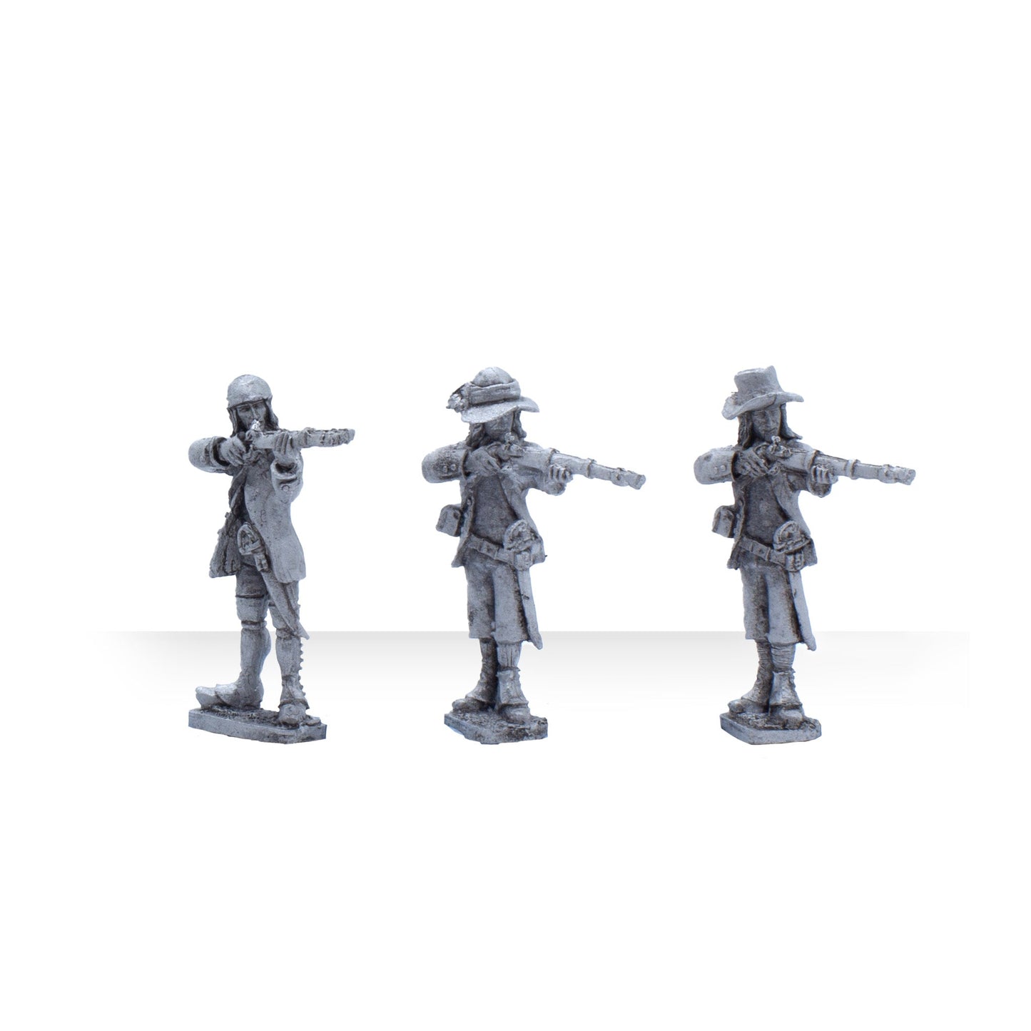 Black Powder: Vendean Musketeer Firing Line - Regiment