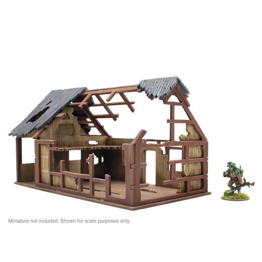 Bolt Action: Pacific Theatre Large building ruins