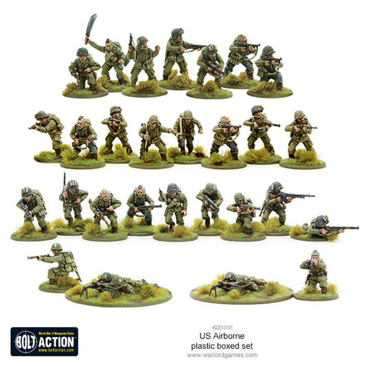 Bolt Action: USA - US Airborne plastic boxed set