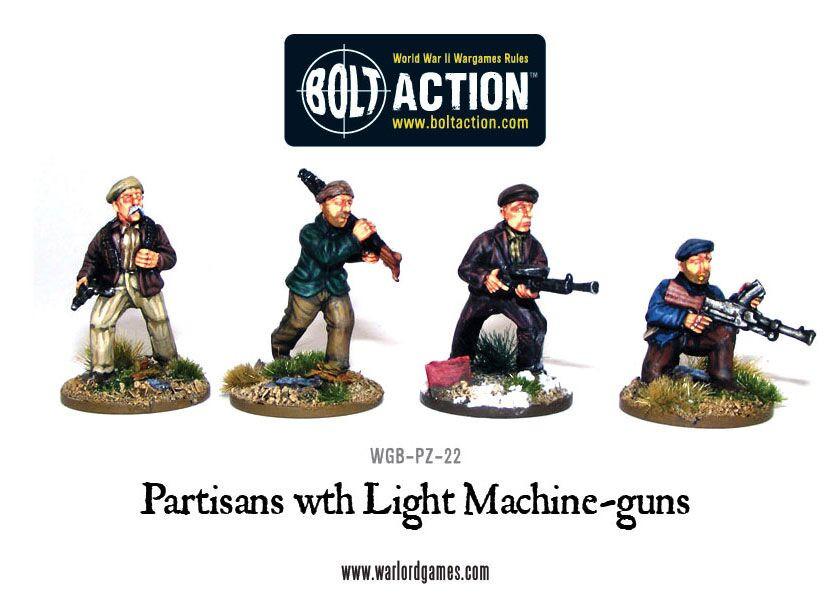 Bolt Action: Partisans with Light Machine Guns