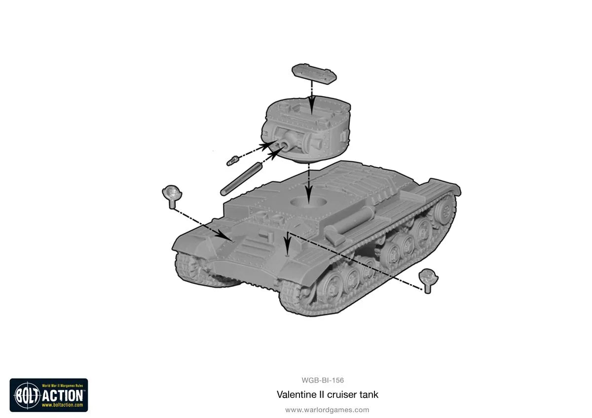 Bolt Action: Valentine II infantry tank