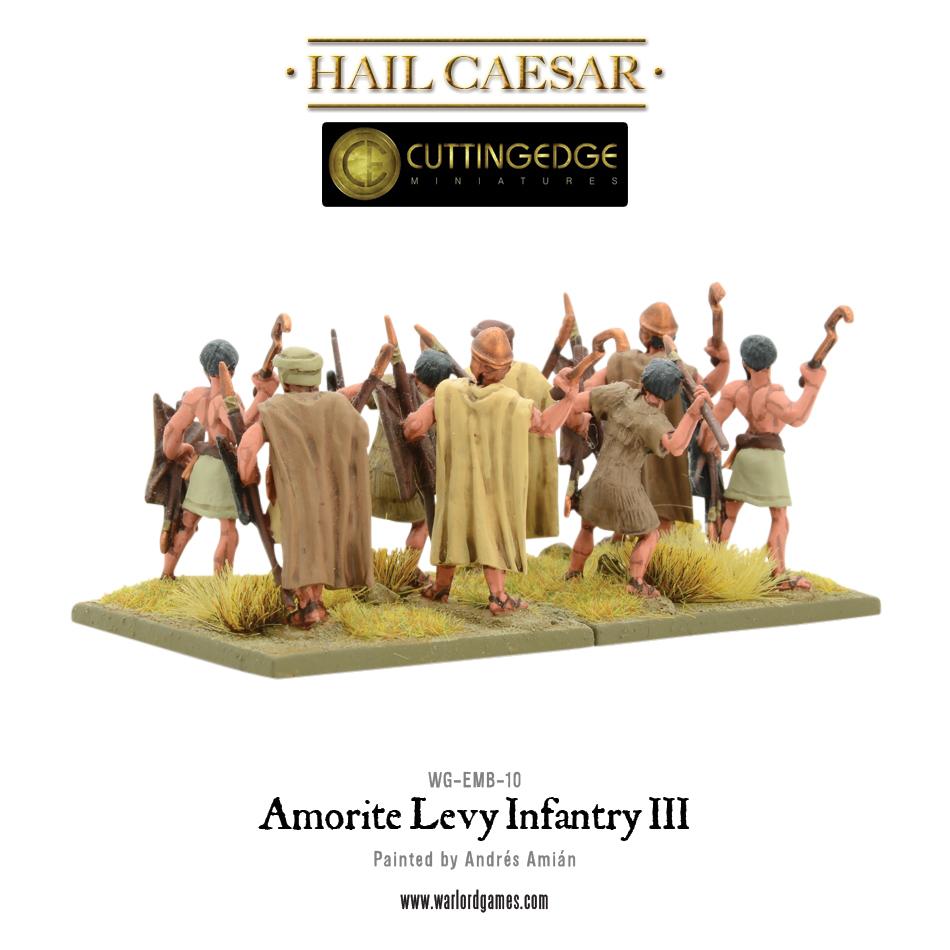 Hail Caesar: Early/Middle Bronze Age - Amorite Levy Infantry III