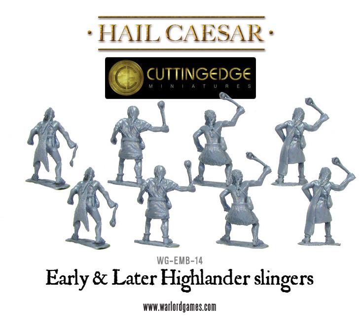 Hail Caesar: Early/Middle Bronze Age - Early & Later Highlander slingers
