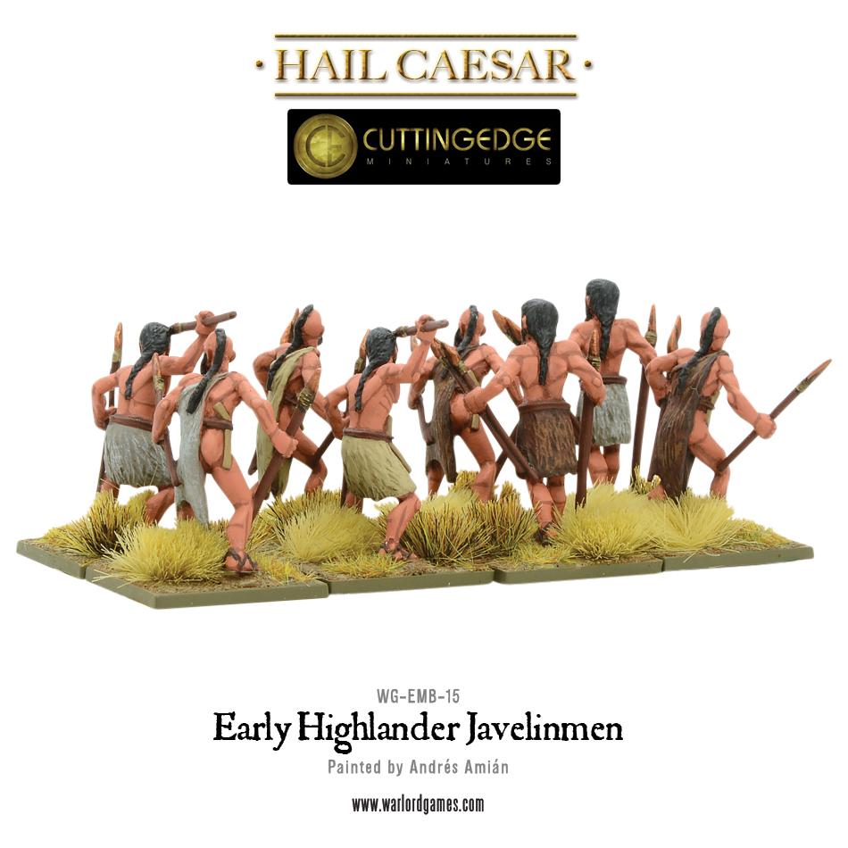 Hail Caesar: Early/Middle Bronze Age - Early Highlander javelinmen