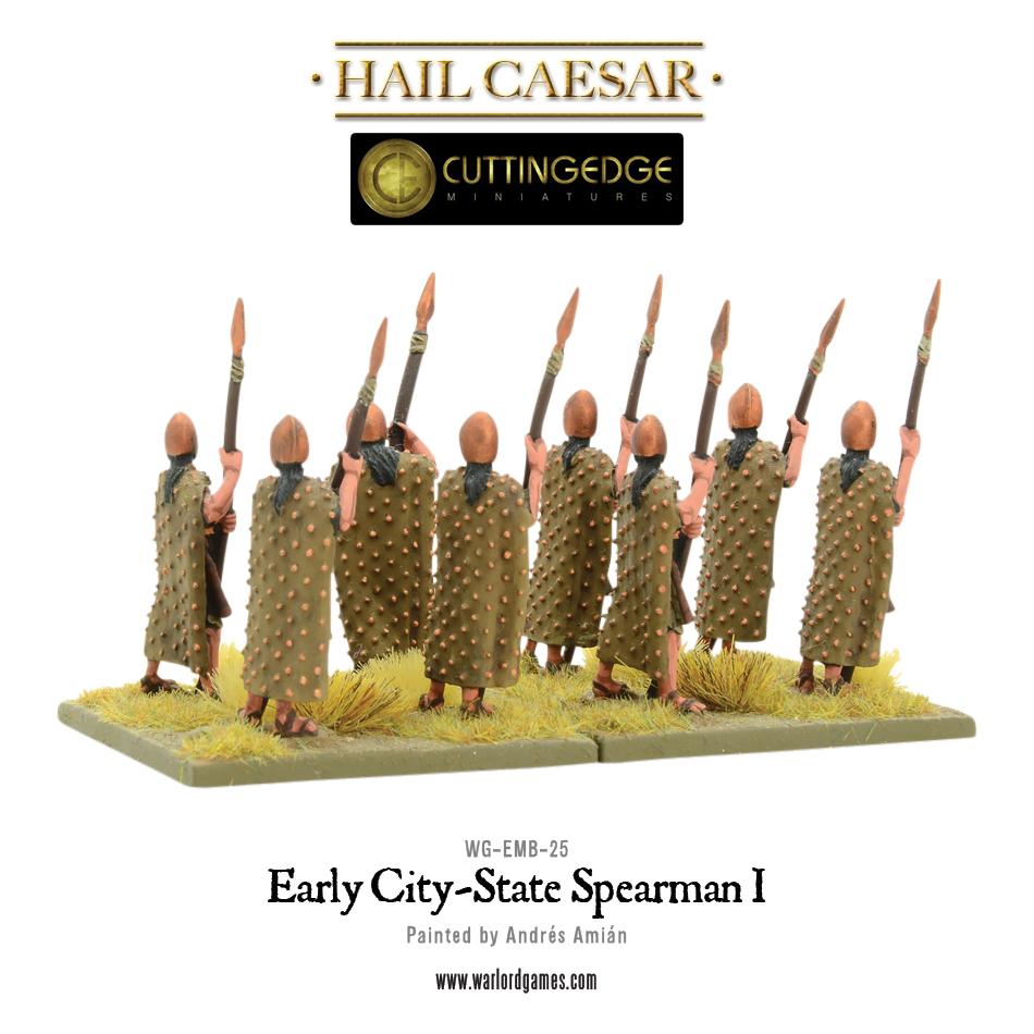 Hail Caesar: Early/Middle Bronze Age - Early City-State Spearmen I