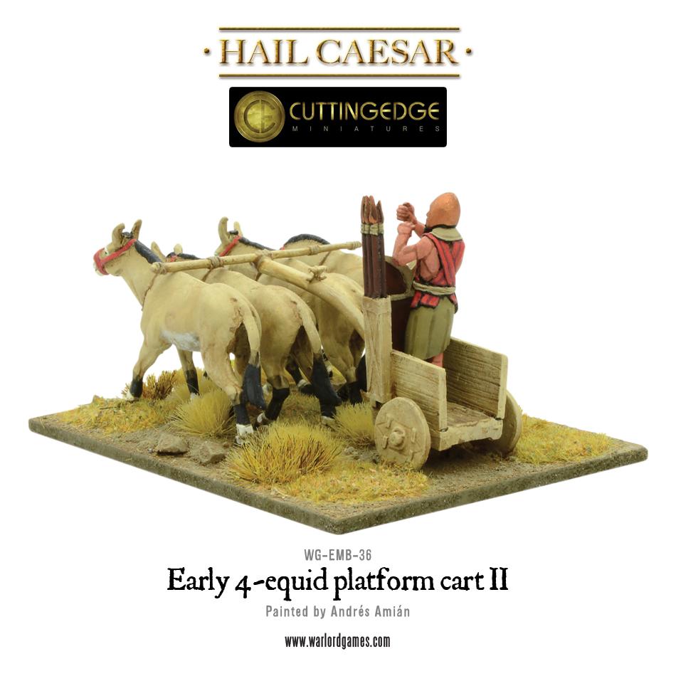 Hail Caesar: Early/Middle Bronze Age - Early 4-equid platform cart II